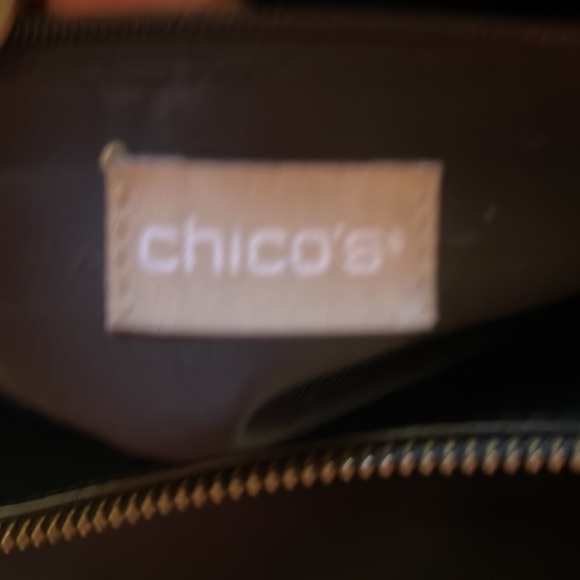 Chico’s halftote calf leather cheetah print purse - Picture 4 of 8